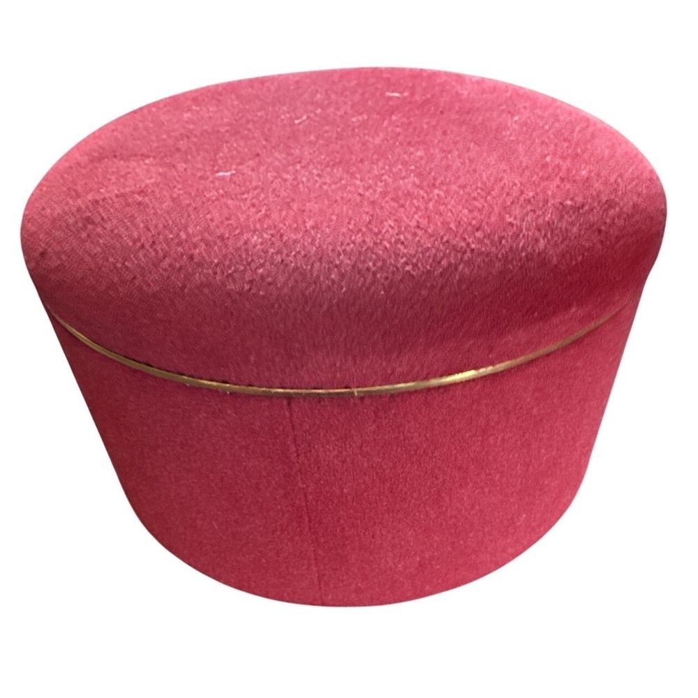 POTTERY BARN CAMDEN JEWELRY CATCHALL BOX ~ RED